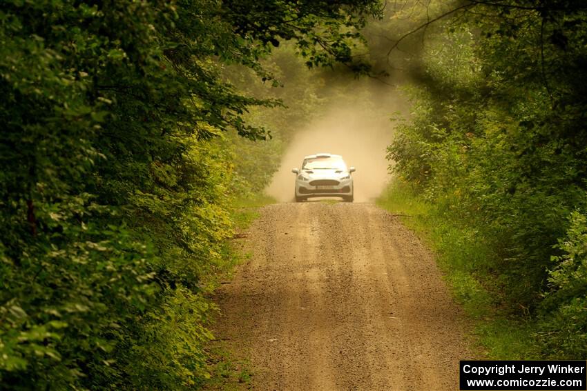 Javier Olivares / K.J. Miller Ford Fiesta Rally3 on SS13, Anchor-Mattson I.