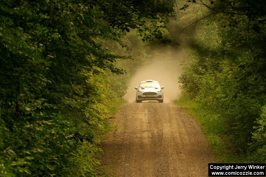 Javier Olivares / K.J. Miller Ford Fiesta Rally3 on SS13, Anchor-Mattson I.