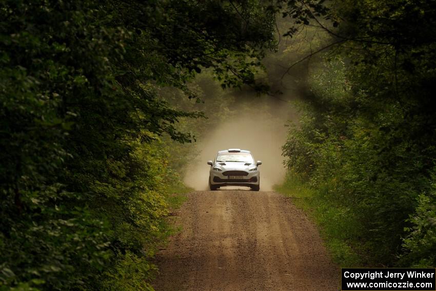 Javier Olivares / K.J. Miller Ford Fiesta Rally3 on SS13, Anchor-Mattson I.