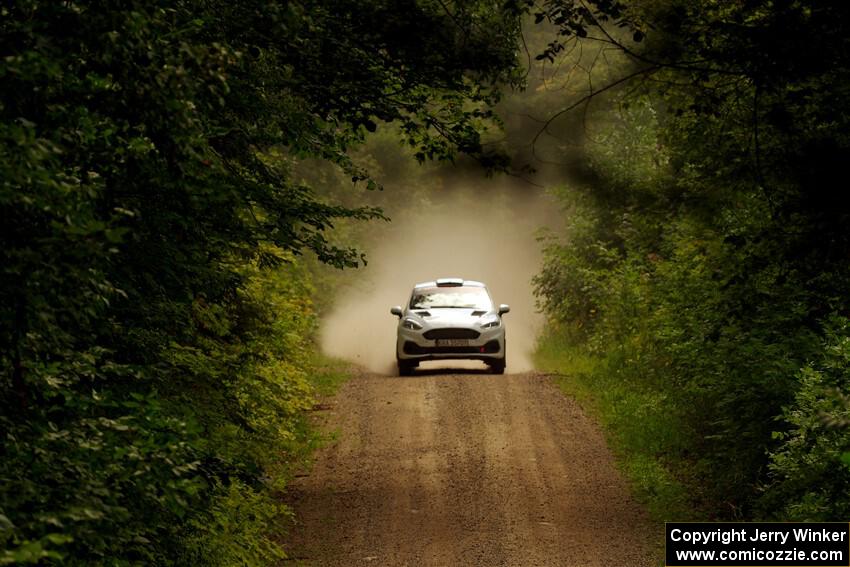 Javier Olivares / K.J. Miller Ford Fiesta Rally3 on SS13, Anchor-Mattson I.