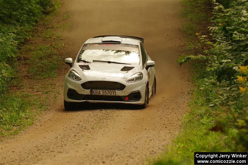 Javier Olivares / K.J. Miller Ford Fiesta Rally3 on SS13, Anchor-Mattson I.