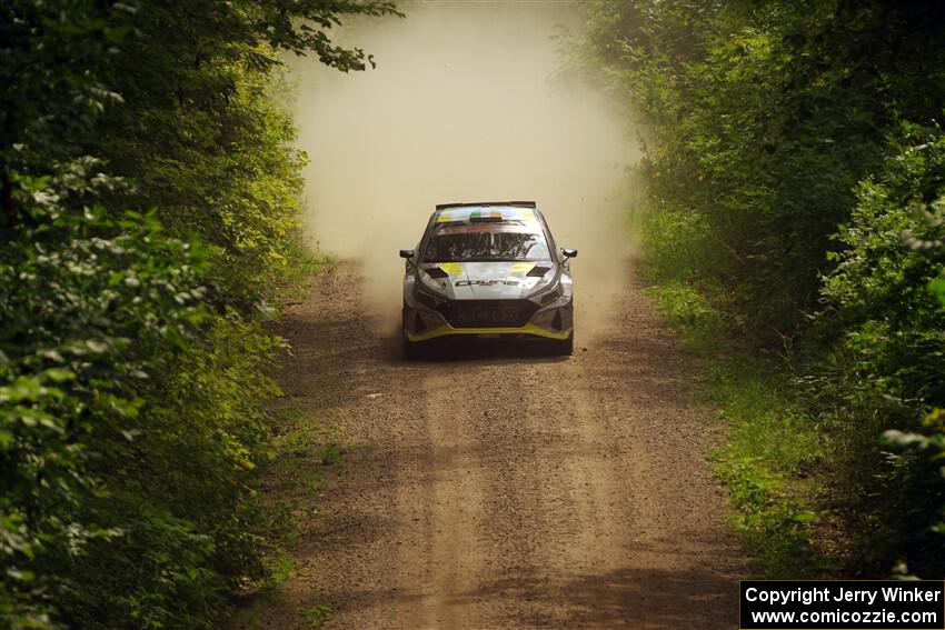 John Coyne / Eoin Treacy Hyundai i20 N Rally2 on SS13, Anchor-Mattson I.