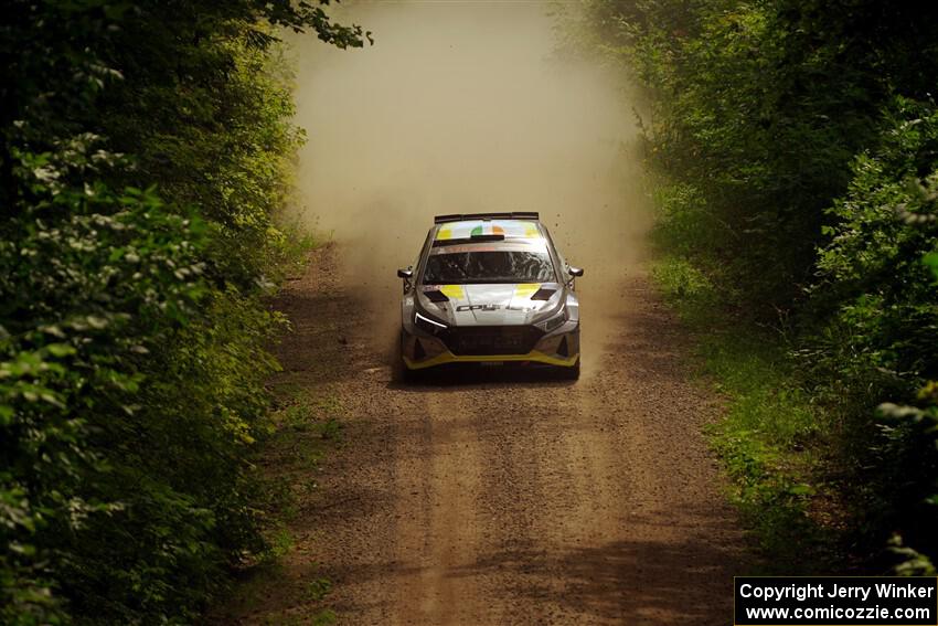 John Coyne / Eoin Treacy Hyundai i20 N Rally2 on SS13, Anchor-Mattson I.