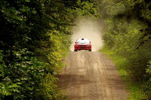 George Plsek / Danny Persein Mitsubishi Lancer WRC on SS13, Anchor-Mattson I.