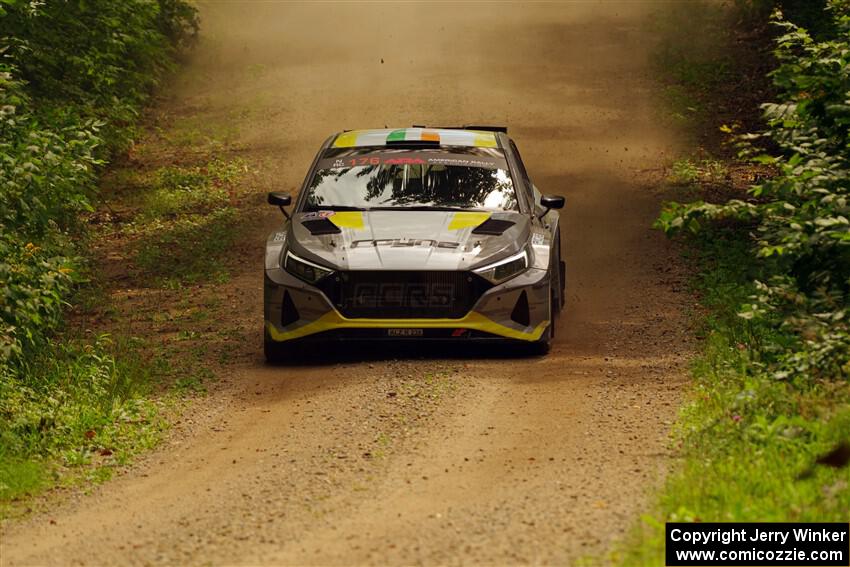 John Coyne / Eoin Treacy Hyundai i20 N Rally2 on SS13, Anchor-Mattson I.