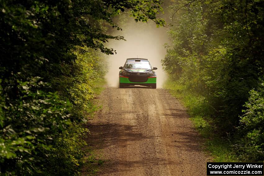 Pat Moro / Ole Holter Chevy Sonic LS on SS13, Anchor-Mattson I.