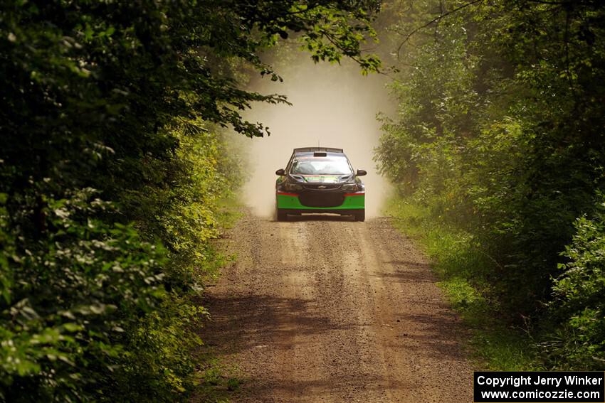 Pat Moro / Ole Holter Chevy Sonic LS on SS13, Anchor-Mattson I.