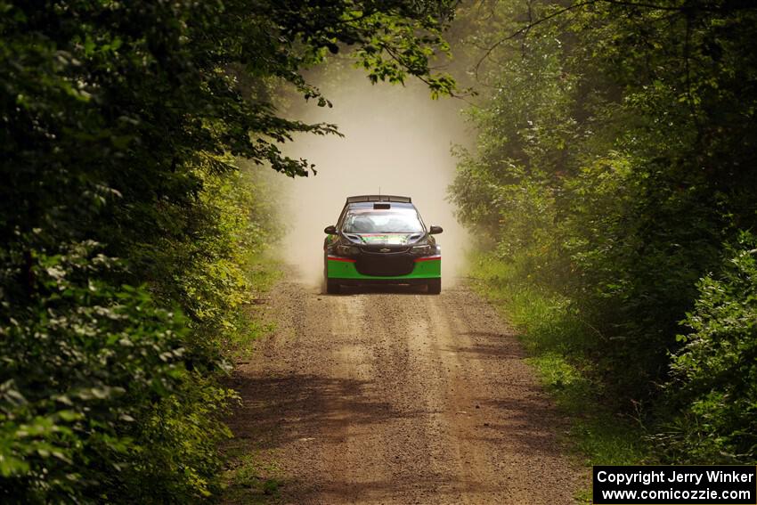 Pat Moro / Ole Holter Chevy Sonic LS on SS13, Anchor-Mattson I.