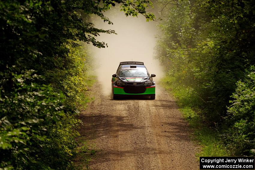 Pat Moro / Ole Holter Chevy Sonic LS on SS13, Anchor-Mattson I.