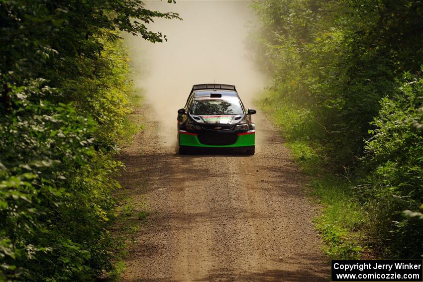 Pat Moro / Ole Holter Chevy Sonic LS on SS13, Anchor-Mattson I.