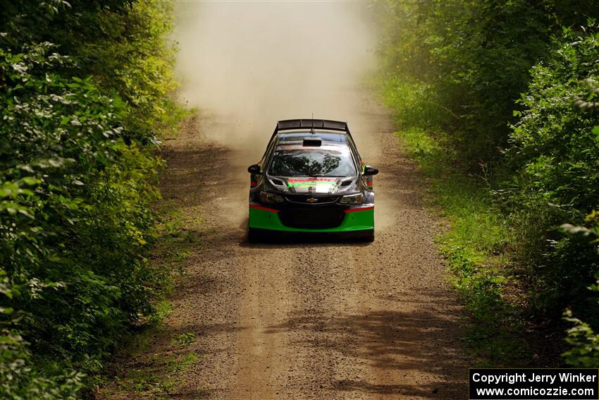 Pat Moro / Ole Holter Chevy Sonic LS on SS13, Anchor-Mattson I.