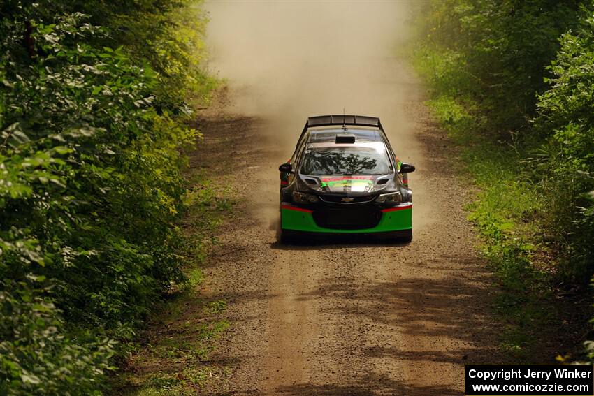 Pat Moro / Ole Holter Chevy Sonic LS on SS13, Anchor-Mattson I.