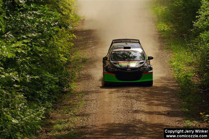 Pat Moro / Ole Holter Chevy Sonic LS on SS13, Anchor-Mattson I.