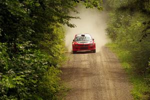 George Plsek / Danny Persein Mitsubishi Lancer WRC on SS13, Anchor-Mattson I.