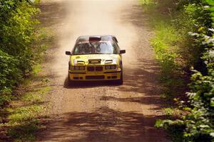 Matt Nykanen / Lars Anderson BMW 328i on SS13, Anchor-Mattson I.