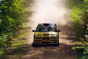 Matt Nykanen / Lars Anderson BMW 328i on SS13, Anchor-Mattson I.