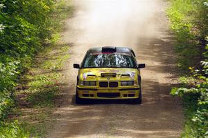 Matt Nykanen / Lars Anderson BMW 328i on SS13, Anchor-Mattson I.