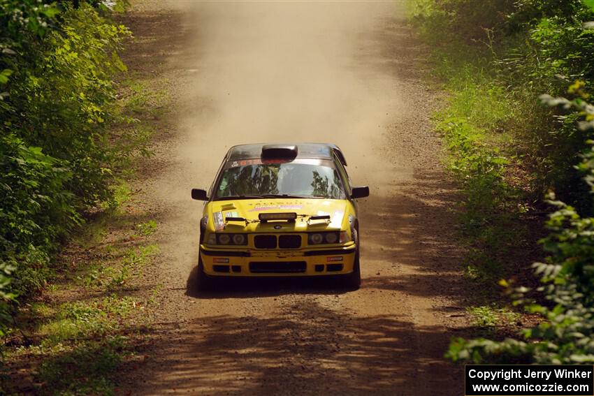 Matt Nykanen / Lars Anderson BMW 328i on SS13, Anchor-Mattson I.