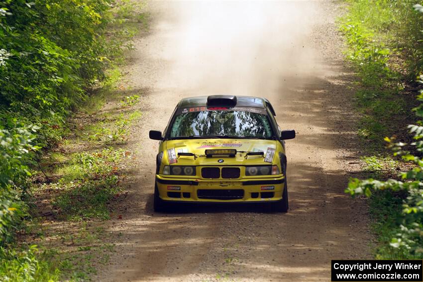 Matt Nykanen / Lars Anderson BMW 328i on SS13, Anchor-Mattson I.