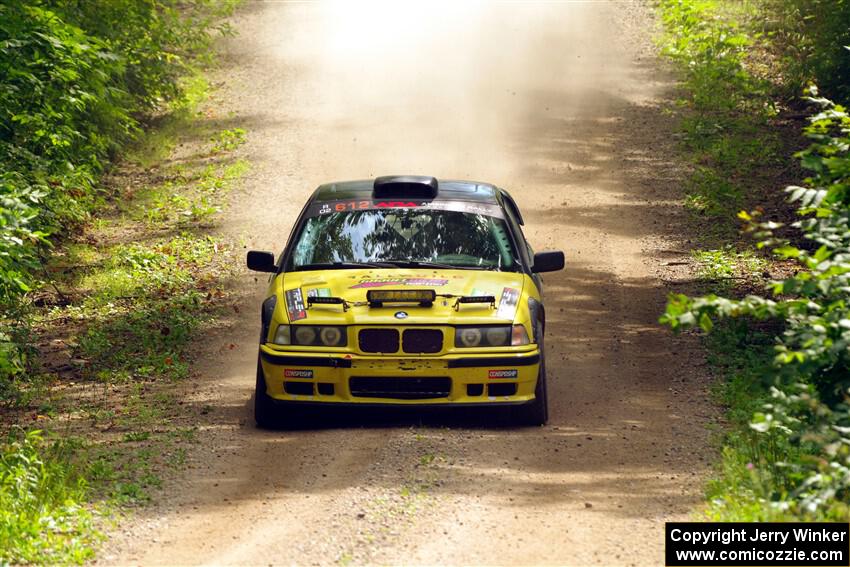 Matt Nykanen / Lars Anderson BMW 328i on SS13, Anchor-Mattson I.