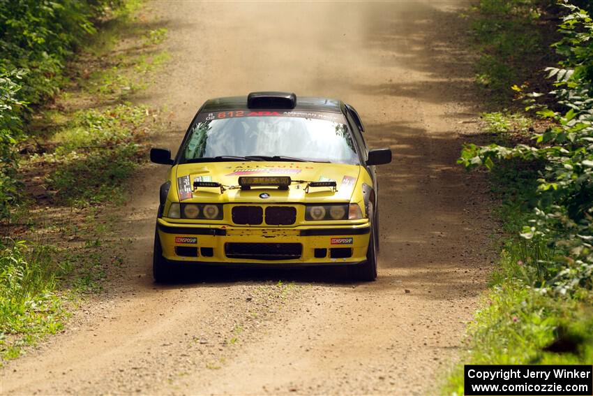 Matt Nykanen / Lars Anderson BMW 328i on SS13, Anchor-Mattson I.