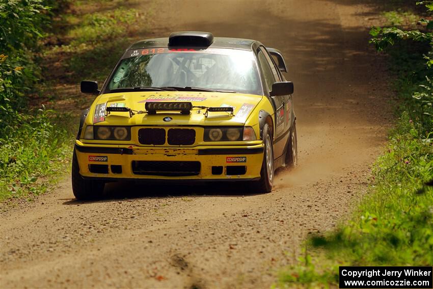 Matt Nykanen / Lars Anderson BMW 328i on SS13, Anchor-Mattson I.