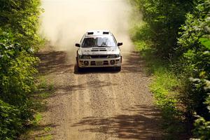 Aidan Hicks / John Hicks Subaru Impreza Wagon on SS13, Anchor-Mattson I.