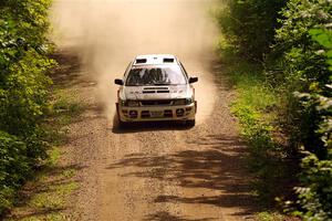 Aidan Hicks / John Hicks Subaru Impreza Wagon on SS13, Anchor-Mattson I.