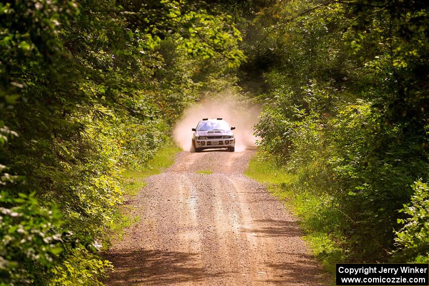 Aidan Hicks / John Hicks Subaru Impreza Wagon on SS13, Anchor-Mattson I.