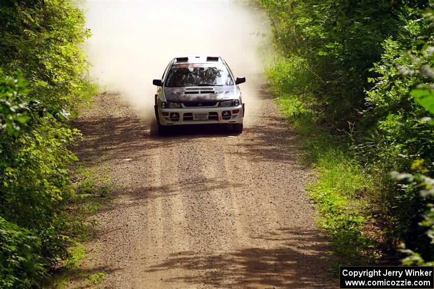 Aidan Hicks / John Hicks Subaru Impreza Wagon on SS13, Anchor-Mattson I.