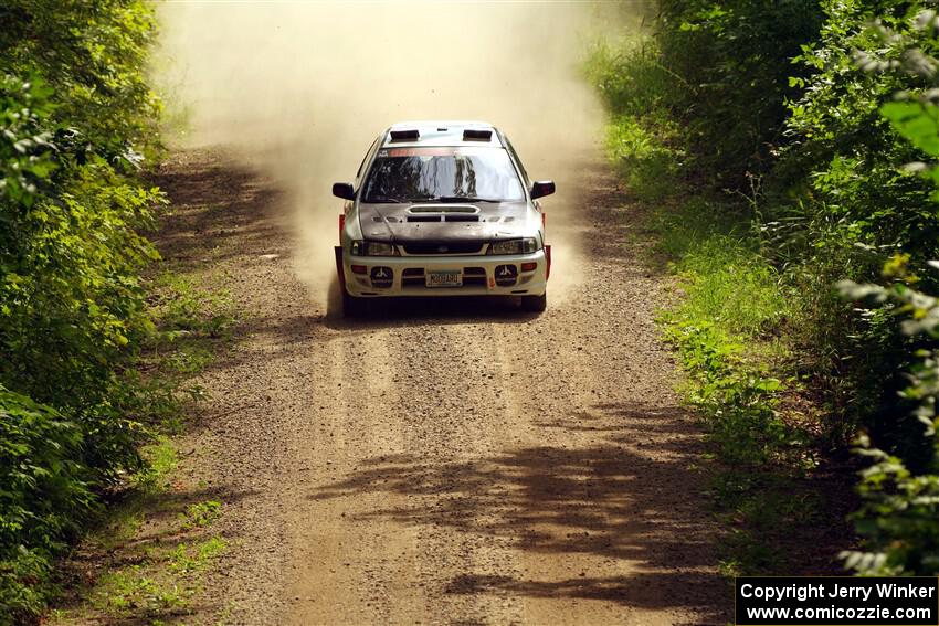 Aidan Hicks / John Hicks Subaru Impreza Wagon on SS13, Anchor-Mattson I.