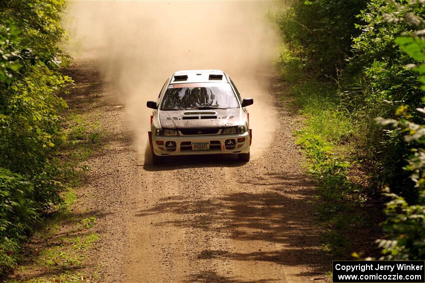 Aidan Hicks / John Hicks Subaru Impreza Wagon on SS13, Anchor-Mattson I.