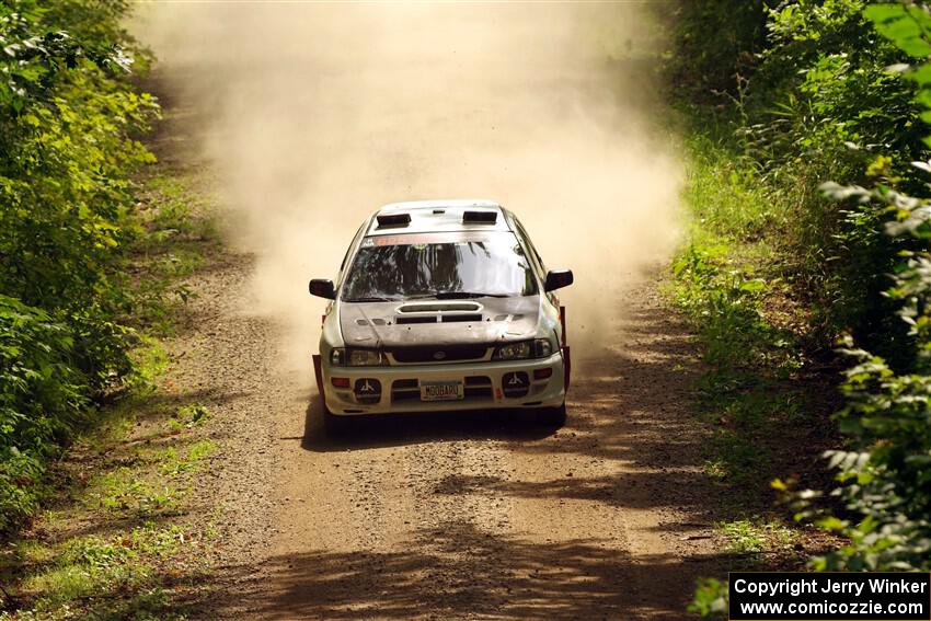 Aidan Hicks / John Hicks Subaru Impreza Wagon on SS13, Anchor-Mattson I.