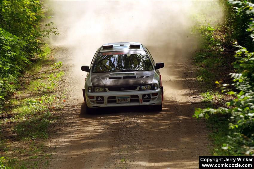 Aidan Hicks / John Hicks Subaru Impreza Wagon on SS13, Anchor-Mattson I.