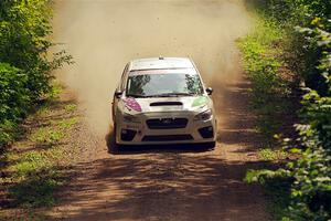 Jamey Randall / Andrew Rausch Subaru WRX on SS13, Anchor-Mattson I.