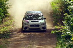 Jamey Randall / Andrew Rausch Subaru WRX on SS13, Anchor-Mattson I.