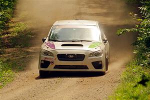 Jamey Randall / Andrew Rausch Subaru WRX on SS13, Anchor-Mattson I.