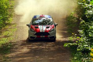 Roberto Yglesias / Sara Nonack Ford Fiesta ST on SS13, Anchor-Mattson I.