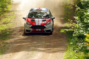 Roberto Yglesias / Sara Nonack Ford Fiesta ST on SS13, Anchor-Mattson I.