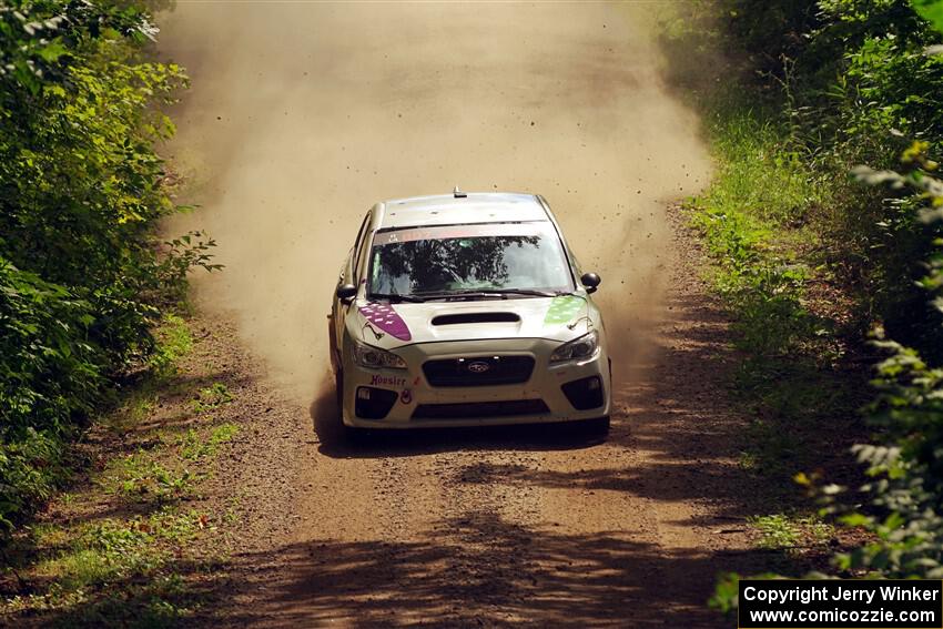 Jamey Randall / Andrew Rausch Subaru WRX on SS13, Anchor-Mattson I.