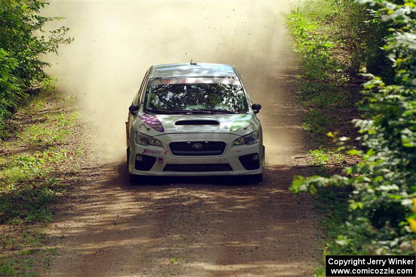 Jamey Randall / Andrew Rausch Subaru WRX on SS13, Anchor-Mattson I.