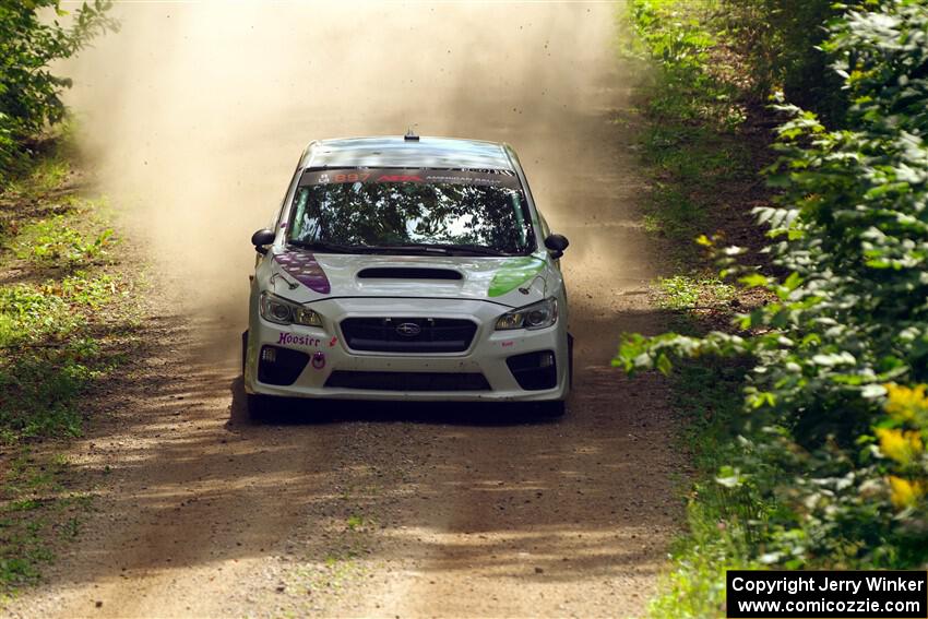 Jamey Randall / Andrew Rausch Subaru WRX on SS13, Anchor-Mattson I.