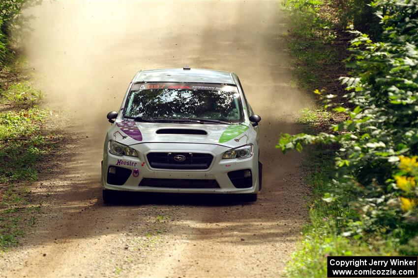 Jamey Randall / Andrew Rausch Subaru WRX on SS13, Anchor-Mattson I.