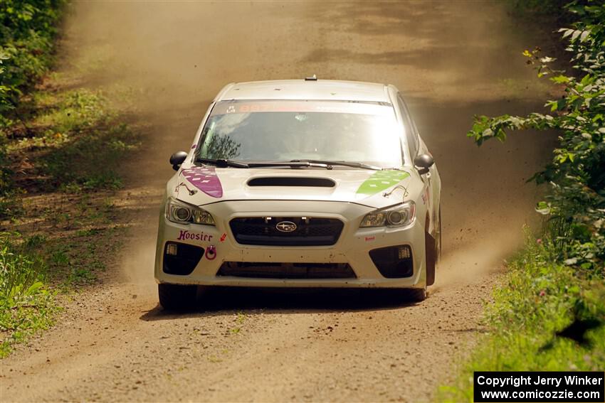 Jamey Randall / Andrew Rausch Subaru WRX on SS13, Anchor-Mattson I.