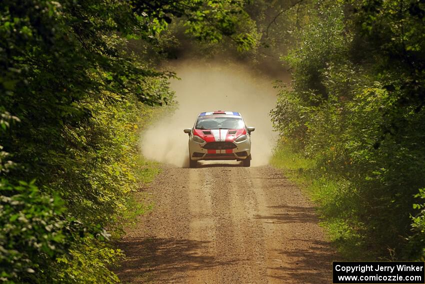 Roberto Yglesias / Sara Nonack Ford Fiesta ST on SS13, Anchor-Mattson I.