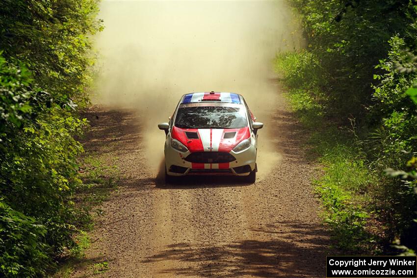 Roberto Yglesias / Sara Nonack Ford Fiesta ST on SS13, Anchor-Mattson I.