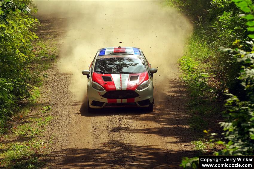 Roberto Yglesias / Sara Nonack Ford Fiesta ST on SS13, Anchor-Mattson I.