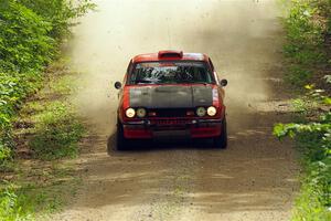 Mike Hurst / Randall Short Ford Capri on SS13, Anchor-Mattson I.