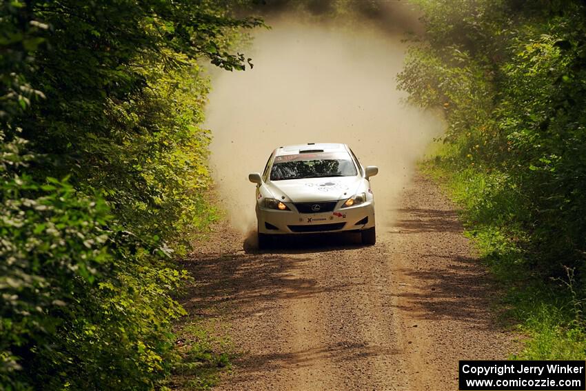 Richo Healey / Michelle Miller Lexus IS250 on SS13, Anchor-Mattson I.