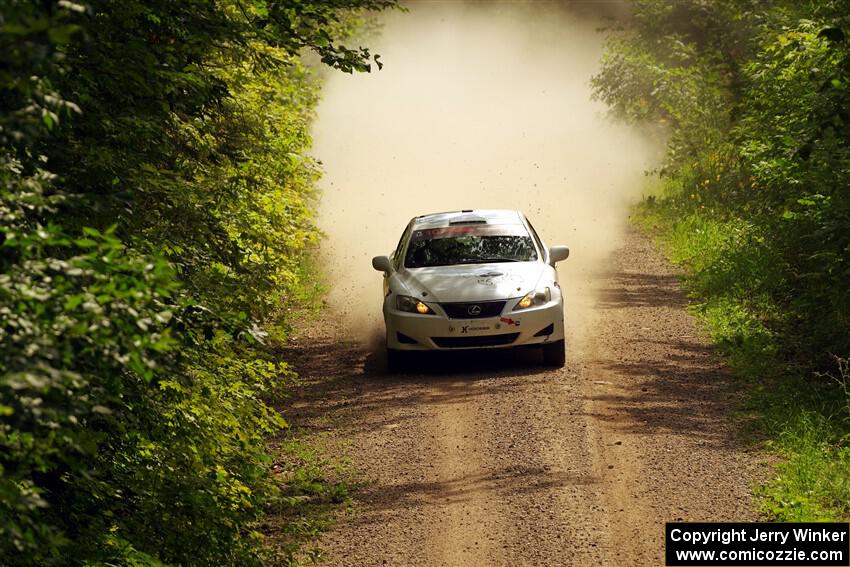 Richo Healey / Michelle Miller Lexus IS250 on SS13, Anchor-Mattson I.